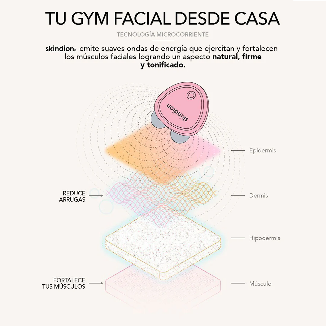 Dispositivo de Lifting Facial Skindion Rosa
